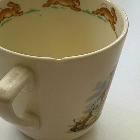 Vintage 1960s Walter Hayward Royal Doulton Bunnykins Bone China Teacup - Picture 4 of 7